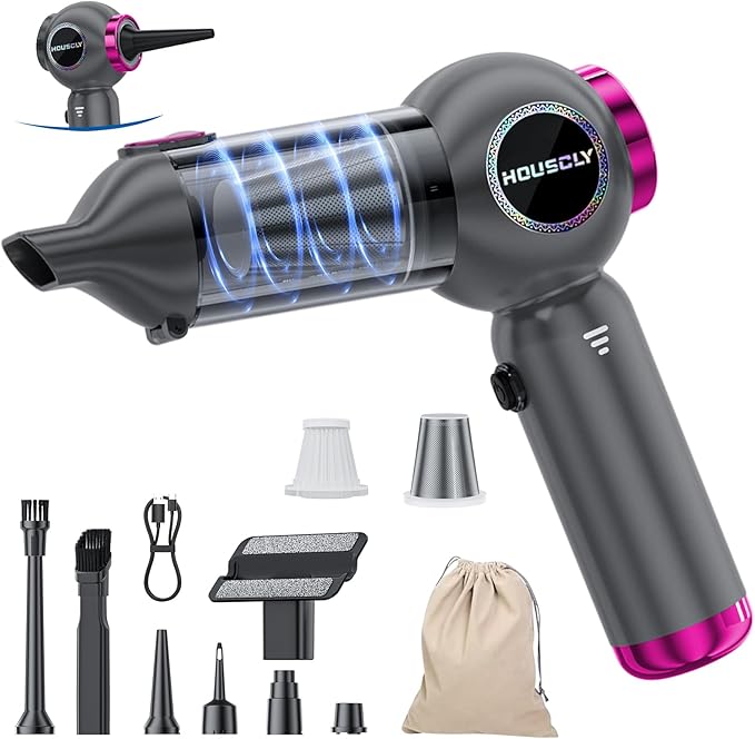 Portable vacuum cleaning kit