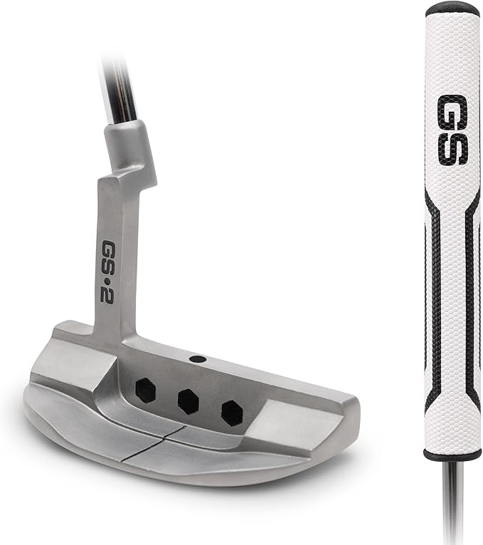 Golf putter with grip design
