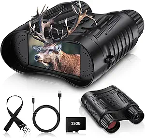 Digital binoculars with accessories
