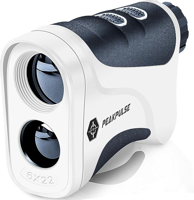 Golf rangefinder with white casing